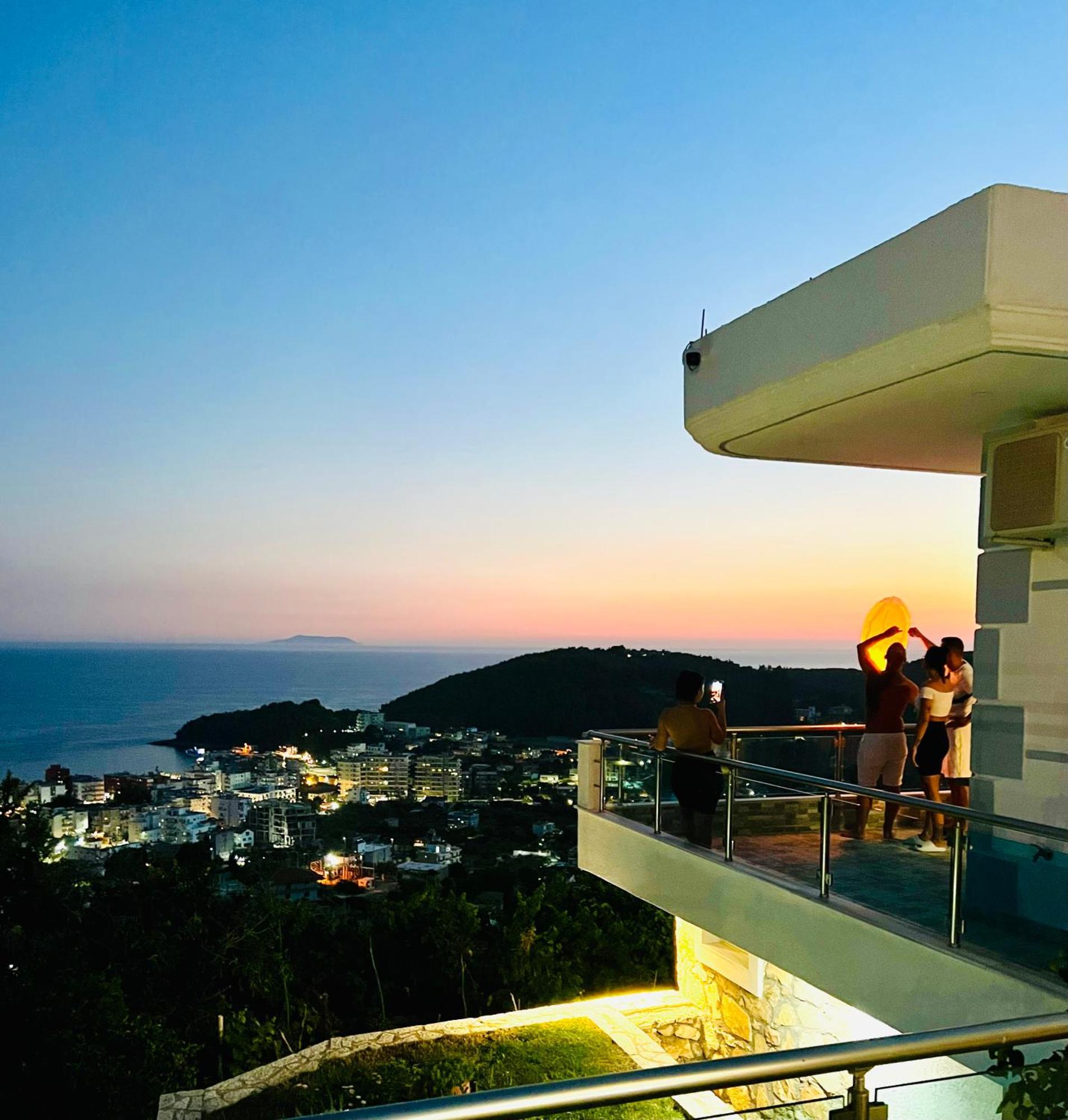 Mistral Inn Himare Exterior foto